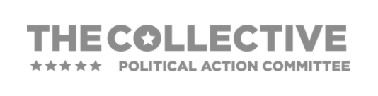 The Collective PAC logo spelled out with five stars