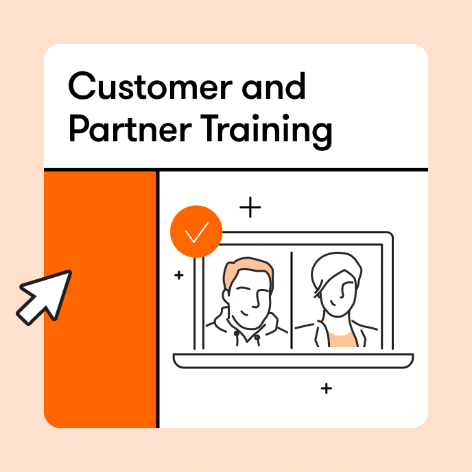 customer and partner training illustration