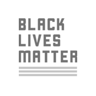 Black Lives Matter logo spelled out